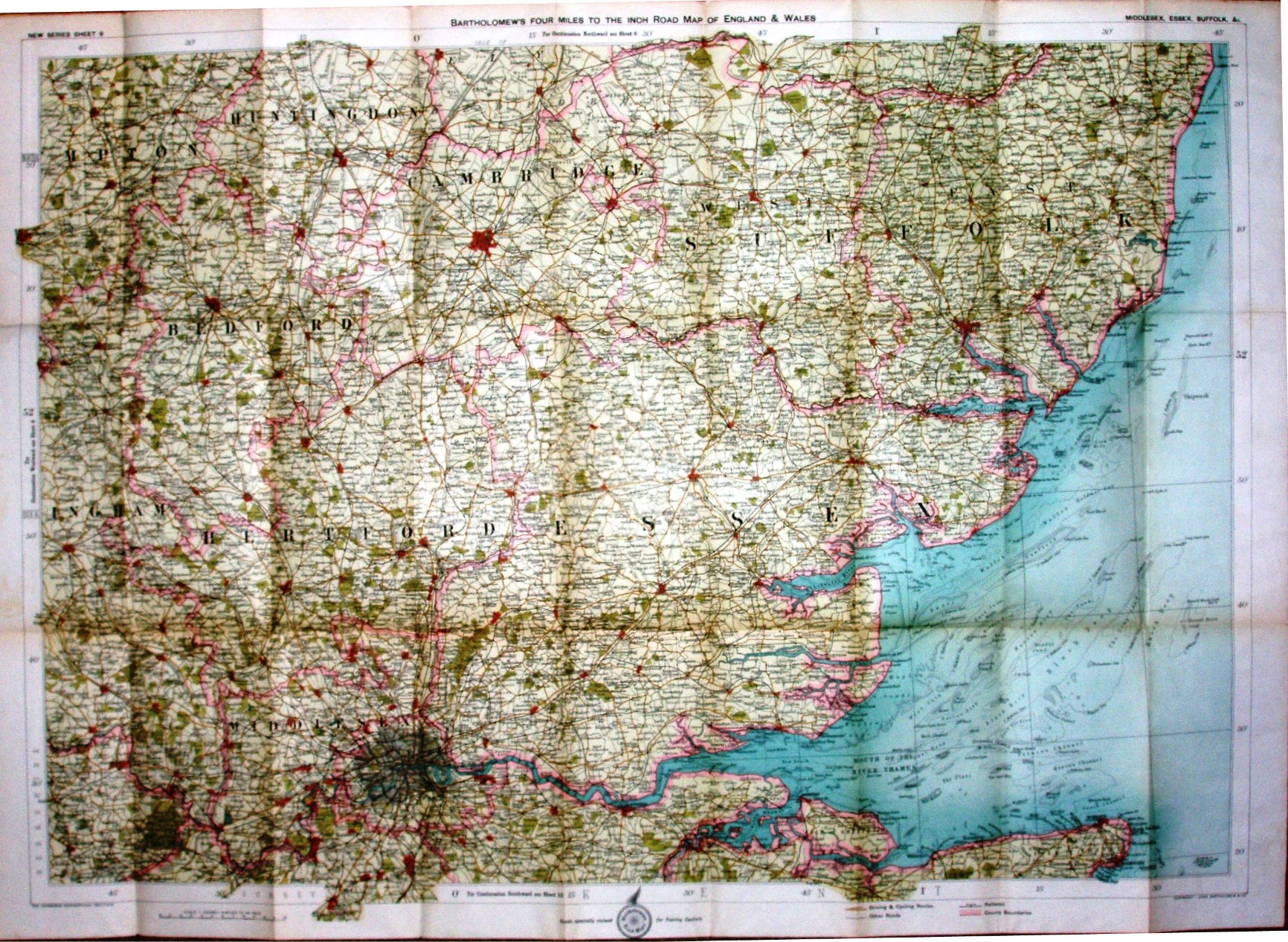 Bartholomew 1911, Quarter Inch Sheet 9